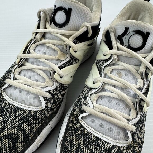 Nike KD 14 Basketball Shoes Men’s 9 Black White DO9826-100 Kevin Durant - Picture 12 of 13